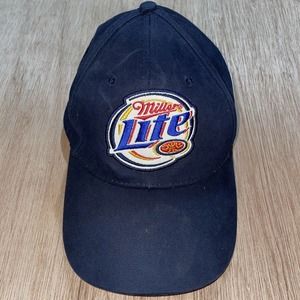 Miller Hat Blue Adjustable Hat Cap Miller Lite‎ Hat